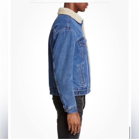 Ksubi denim jacket w/ Sherpa lining - Picture 4 of 5